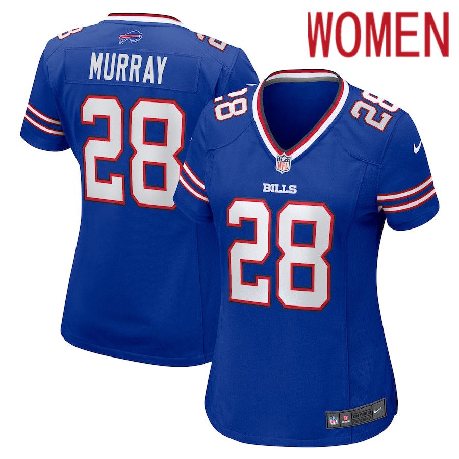 Women Buffalo Bills 28 Latavius Murray Nike Royal Home Game NFL Jersey